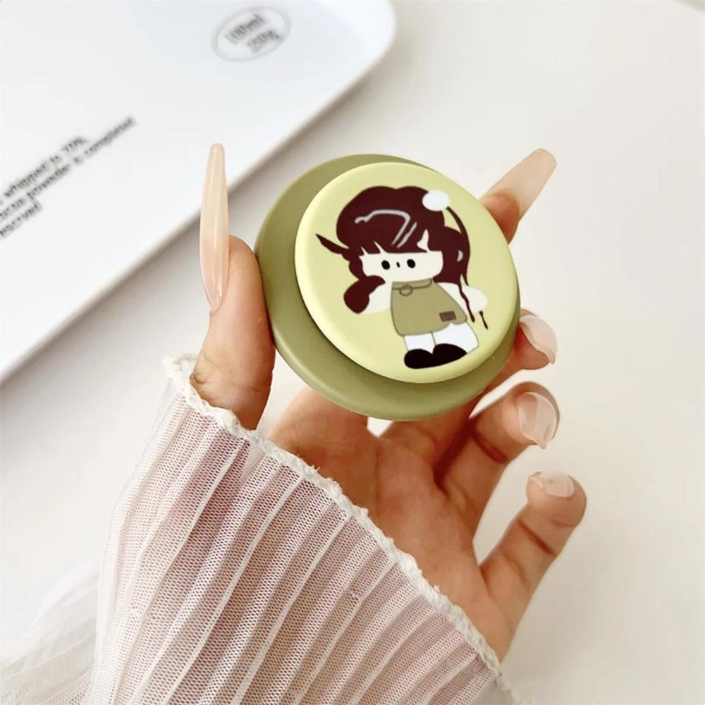 Koreanisch Niedlich Leopardenmuster Cartoon Mädchen Tier Magnetischer Halter Griptok Handy Ständer Halterung Für iPhone 16 Für Magsafe Zubehör