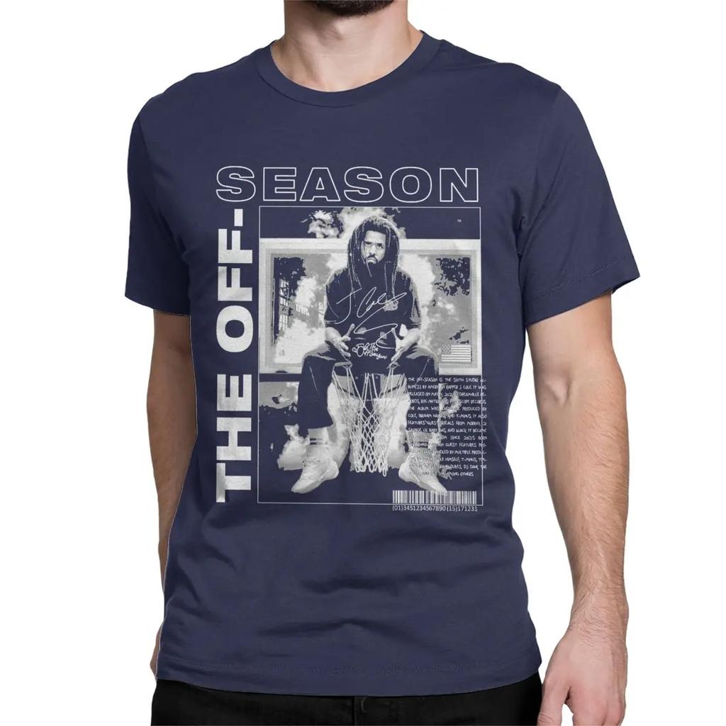 Men Women's 90s Hip Hop Streetwear Rapper Rap Music T Shirt J Cole Cotton Tops Humorous Round Neck Tees Gift Idea T-Shirt