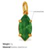 Colorful Diamond Geometric Pendant Light Luxury Niche Multi-Color Multi-Shape Zircon Jewelry Accessories