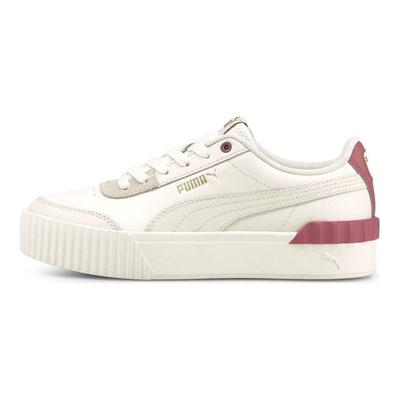 Carina Lift Leather Comfortable Simple Durable Lightweight Breathable Low-Top Sneakers Women Sneakers Ivory 373031-12