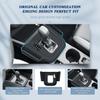 BIBIBO for 2025 Subaru Forester Central Control Silicone Gear Shift Panel Trim Cover 2025 Subaru Forester Premium/Sport/Limited/Touring Gear Shift