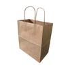 Kraft Paper Takeaway Handbags (100-Pack)