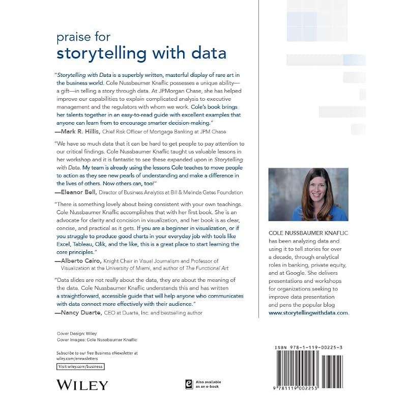 Storytelling with Data: A Data Visualization Guide for Business Professionals