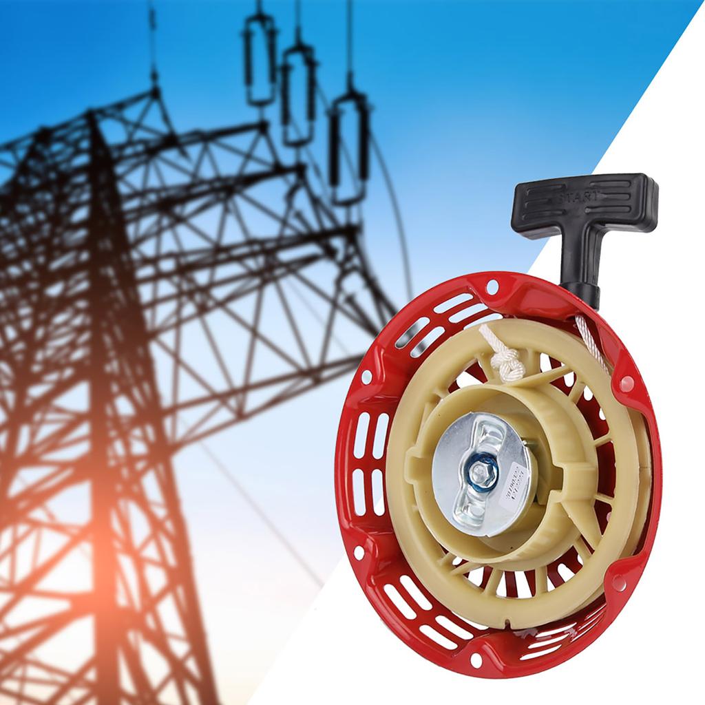 Gasoline Generator Recoil Pull Starter for 168F 170F 2-3KW Generator