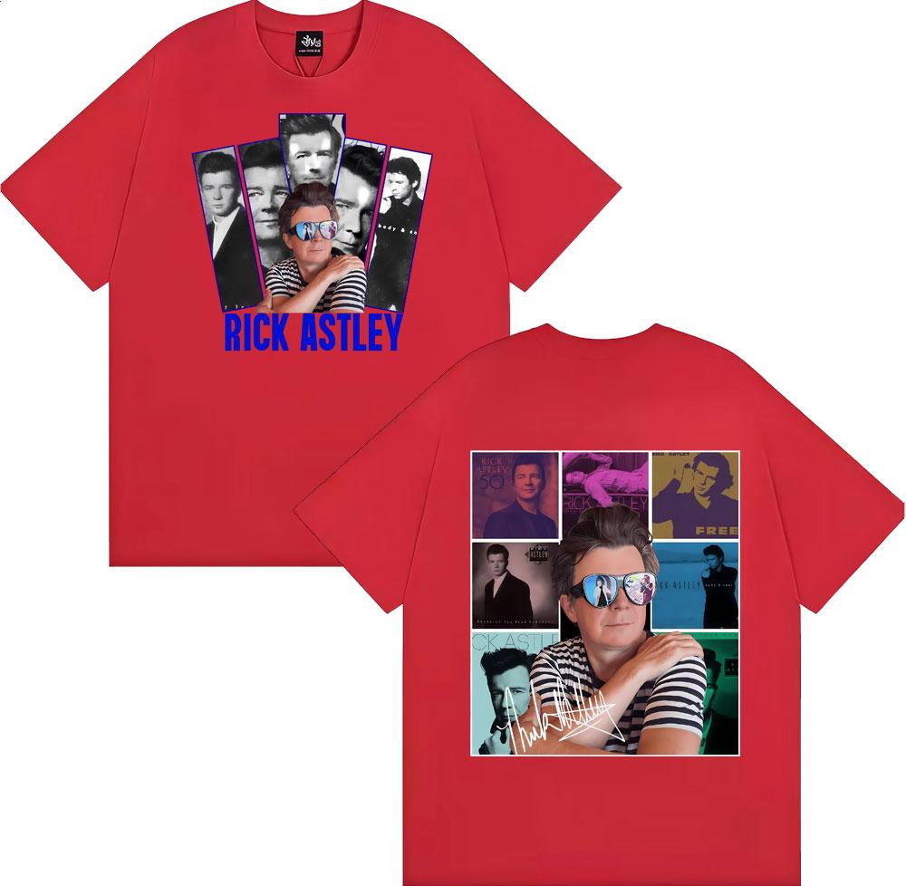 

Rick Astley Reflection Tour 2026 Print T Shirt Unisexs Clothes Vintage Hip Hop Trending Tshirts Unisex Cotton Oversized Tee Shirt S