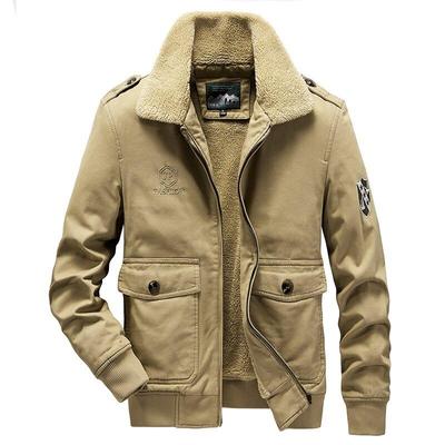 Bomber Jacke Parka Mantel Männer Winter Warme Dicke Fleece Pelz Kragen Militär Mantel Männer Marke Armee Taktik Jacke Männer 6xl