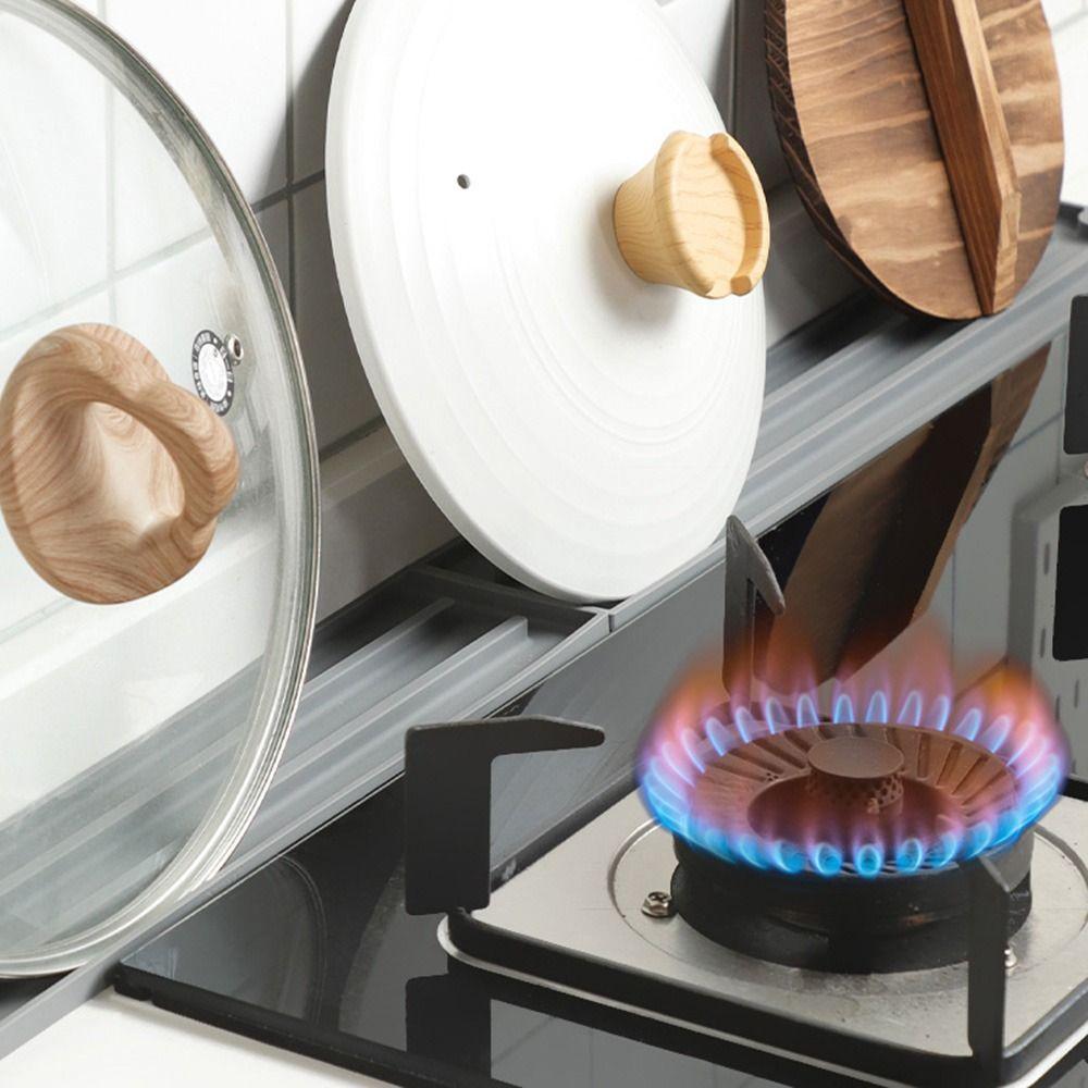 Нескользящий коврик для хранения крышек от кастрюль гибкая подставка для разделочных досок настольный коврик для сушки зона сушки 649₽