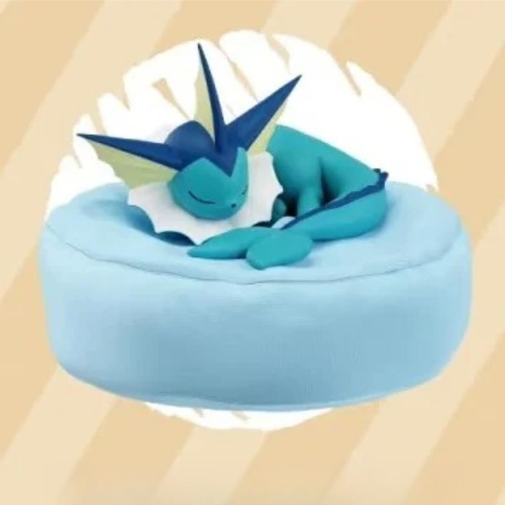Po Ke Mon Eevee Sleeping Position Series Blind Box Sylveon Umbreon Flareon Jolteon Anime Desktop Decoration Model Toy