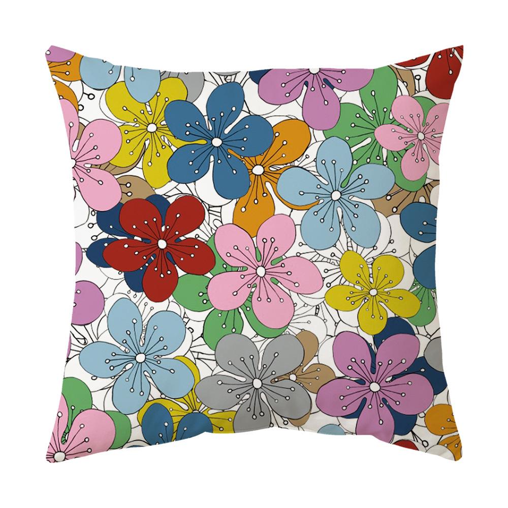 Pillow Cover Sofa Cushion Cover Car Sofa Cushion Cover Peach Skin Velvet