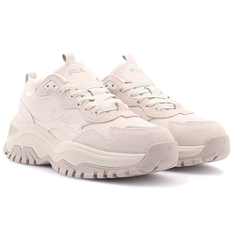 FILA Fashion Sneakers Synthetic Leather Low top Chunky Sneakers Women's Rustic F12W144147FMB