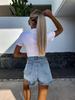 2024 Summer Street Fashion Women's Embellished Denim Shorts