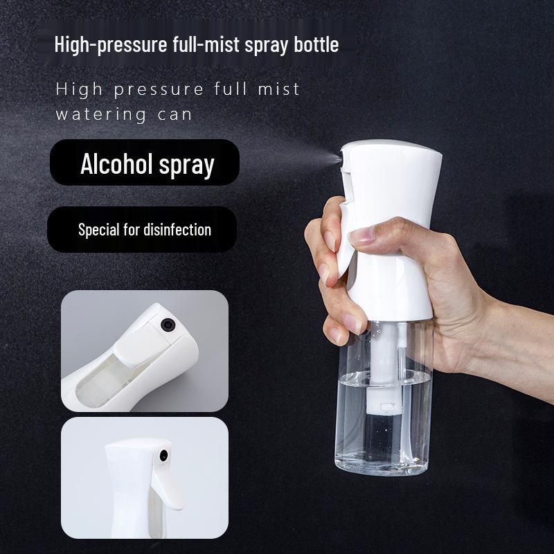 Continuous Spray Bottle for Hairdressing, Disinfection, Makeup, and Watering - High-Pressure Fine Mist