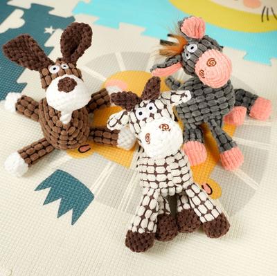 Pet Supply Pet Dog Cotton Rope Chew Resistant Cat Toy Boluoge Toys Bite Resistant Plush Voice Interactive Pet Toys Pets Playmate