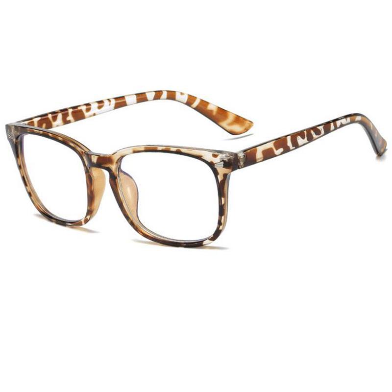 

Women Men Sun Photochromic Gray Square Diopter Glasses 0 -0.5 -0.75 To -6.0 Vintage Computer Anti Blue Rays Short-Sight Eyewear 0