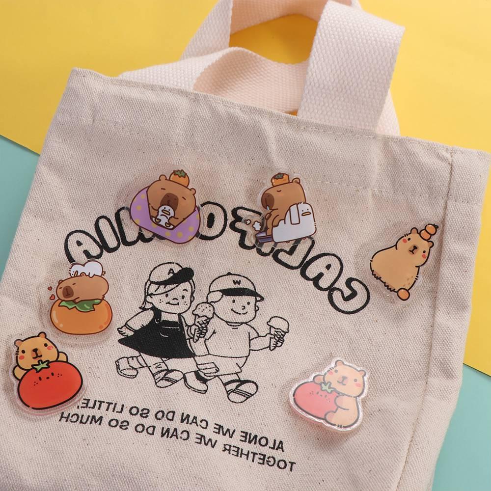 Cute Capybara Brooch Kapibara Animal Badge Exquisite Capibara Pin  Party