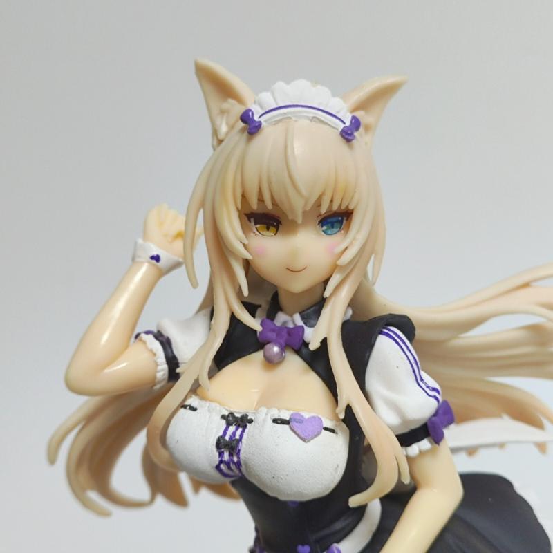 Anime Maid Cat Girl Figure PVC Collection Model Toy Doll Ornaments 22cm No Box