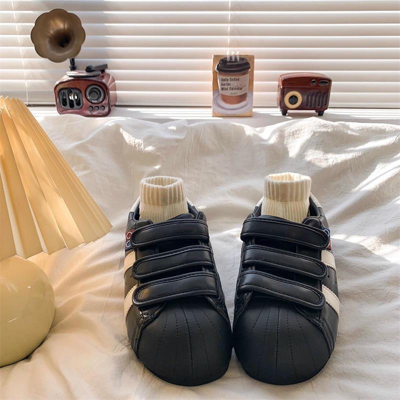 Shell head platform Velcro German training shoes women's 2025 autumn new height-increasing versatile sports and leisure big head shoes