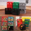 {Summer2} {Summer2} 12/20 Slots Battery Storage Box For AA/AAA Battery Cute Mini Beer Crate Stackable Battery Storage Basket