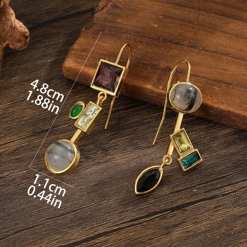 Luxury New Women's Earrings Retro Fashion Creative Women's Earrings