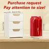 Mini 3-Tier Drawer Organizer - Heavy-Duty Plastic Compact 3-Drawer, Portable Desk & Cabinet Organizer Suitable for Home Office, Jewelry,, Small Space