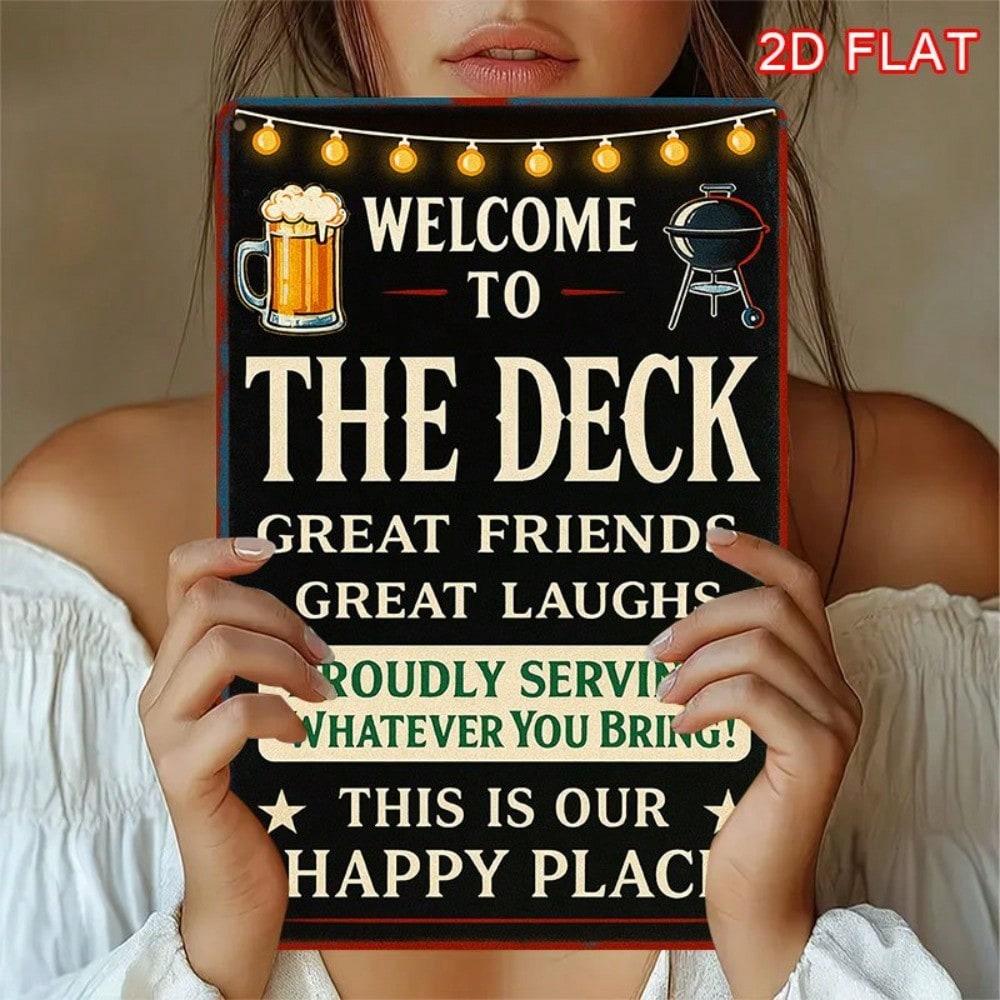 Retro Metal Paintings, Furniture, Living Room Decoration 20x30cm