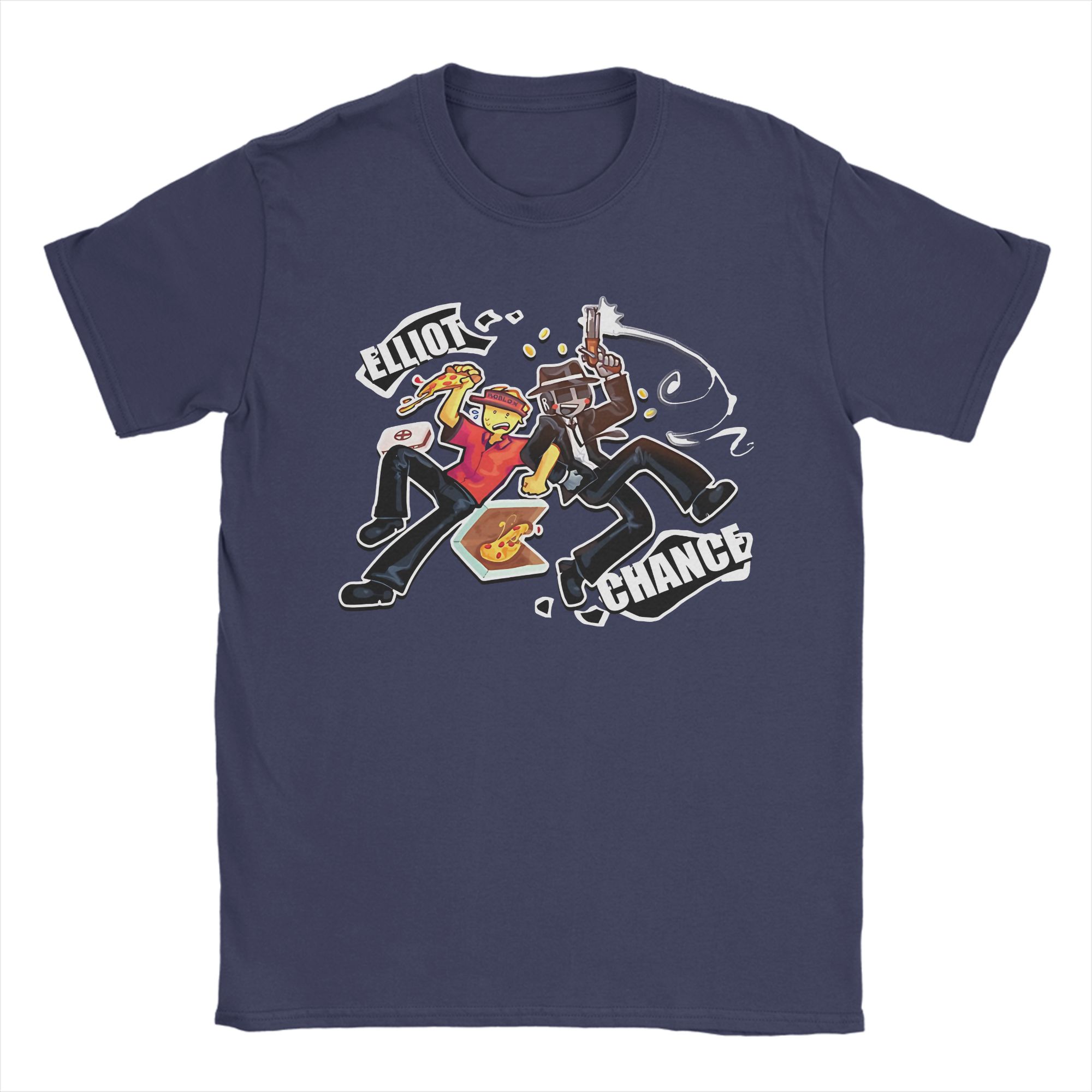 

Fashion Forsaken Ellito Chance T Shirt For Unisex Cotton T-shirts Short Sleeve Tops 4XL