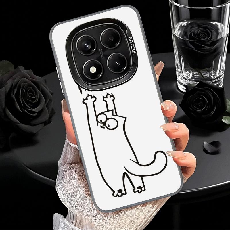 Katzenpfote Lustige Kratzpfote Niedlich Stoßfest Handyhülle für Xiaomi Redmi Note 15 14 13 12 Pro Plus 11 11S 11T 5G Hülle Anti F