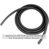 3/8'' Marine Fuel Hose Feed Line Rubber Type A1-15 / SAE J1527 Standards Fits For Ships And Marine Equipment (3/8 Inch 25Ft)