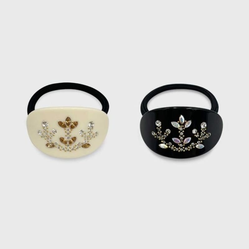 Jean Paul Clarisse Blanche Kristall Pferdeschwanz DEPT006-1