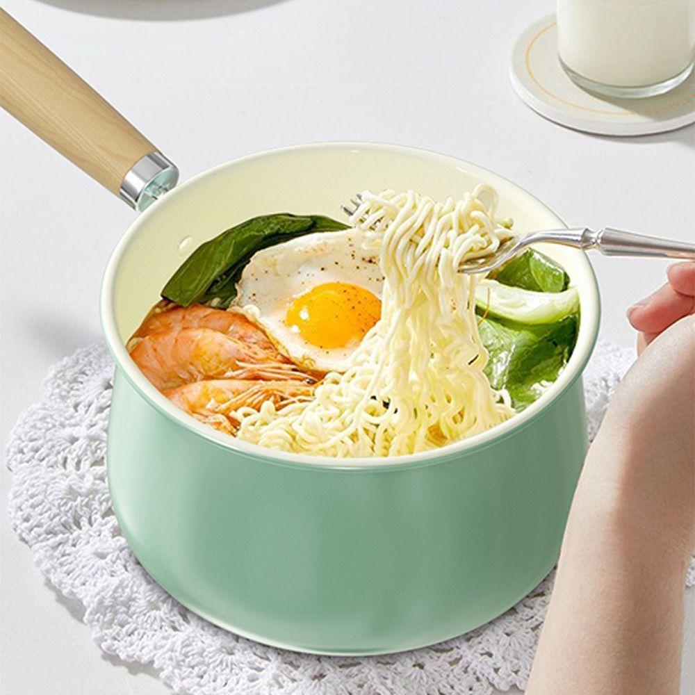 14/16cm Non Stick Pan Cooking Baby Food Pot Multi Purpose Milk Pot  Small Family