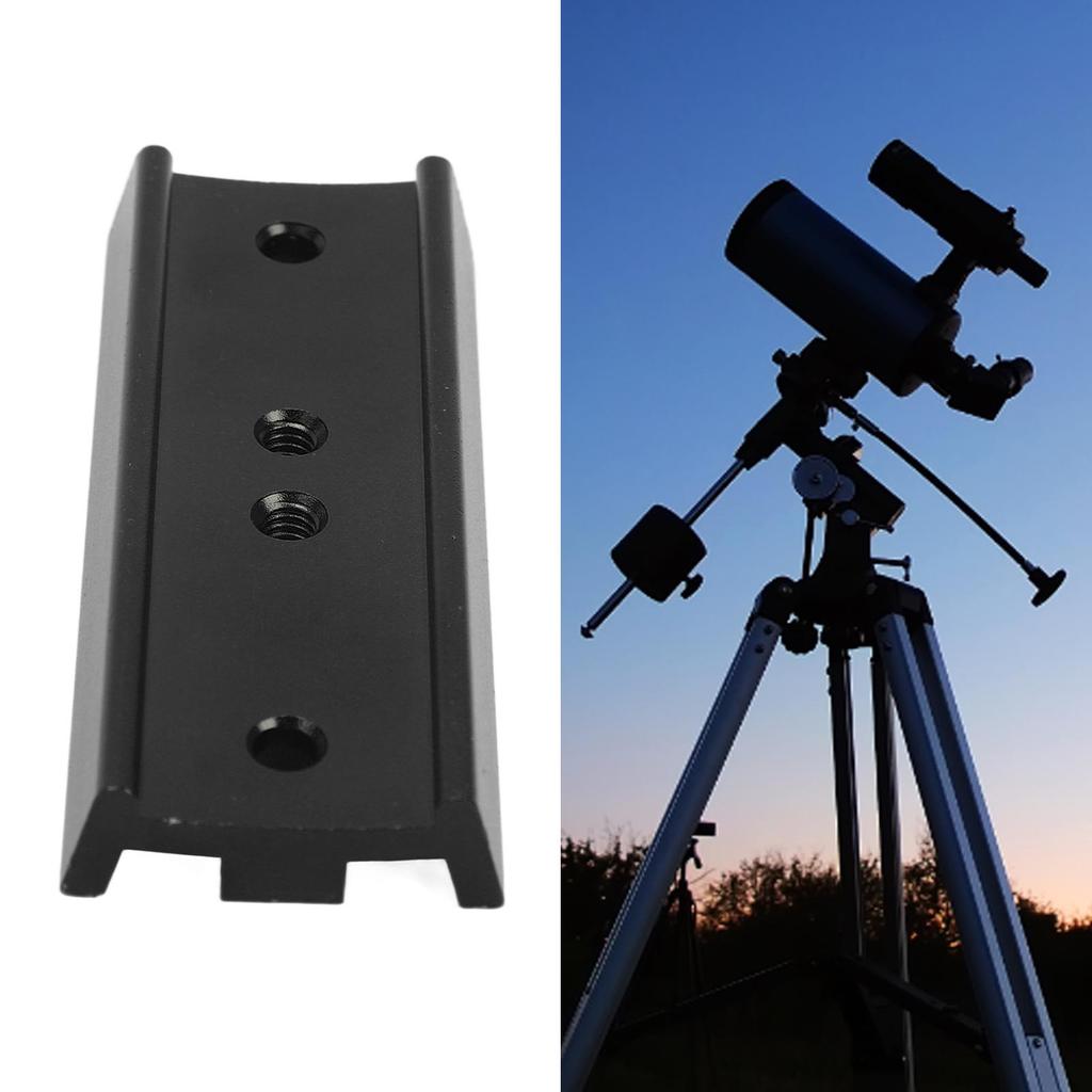 4.25in Dovetail Plate Telescope Dovetail Mounting Plate for Equatorial Telescope Theodolite Tripod