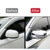Rearview Side Mirror Trim Cover Fit For  Mitsubishi Outlander 2013 -2015 2016 2017 2018   Car Shell Sticker Accessories