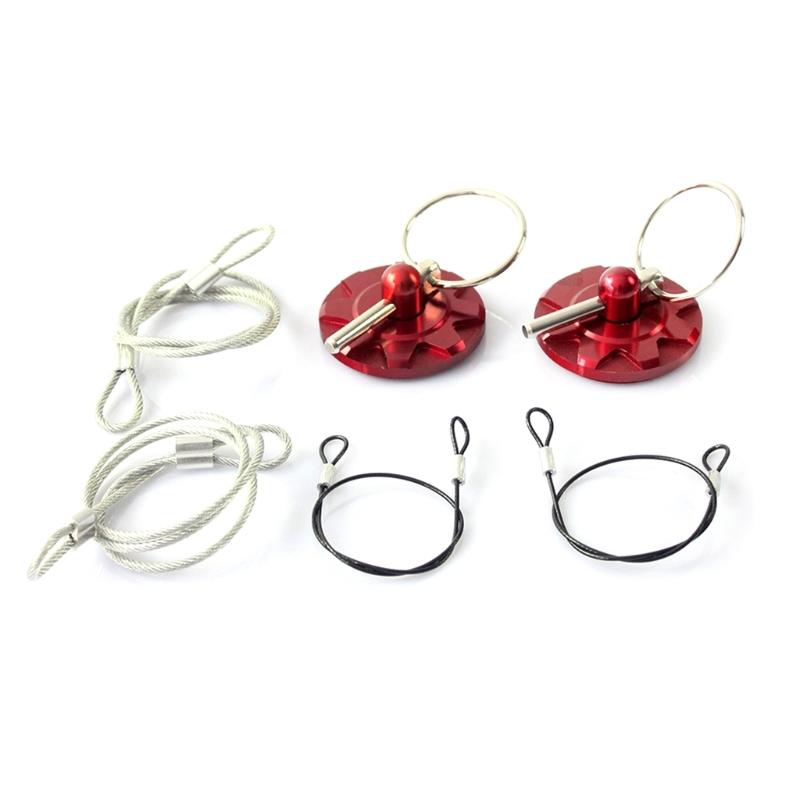 Hood Pin Lock Universals Aluminum Bonnet Hood Pin Pins Lock Latches for Racings Sport Car Engine Bonnets Lock