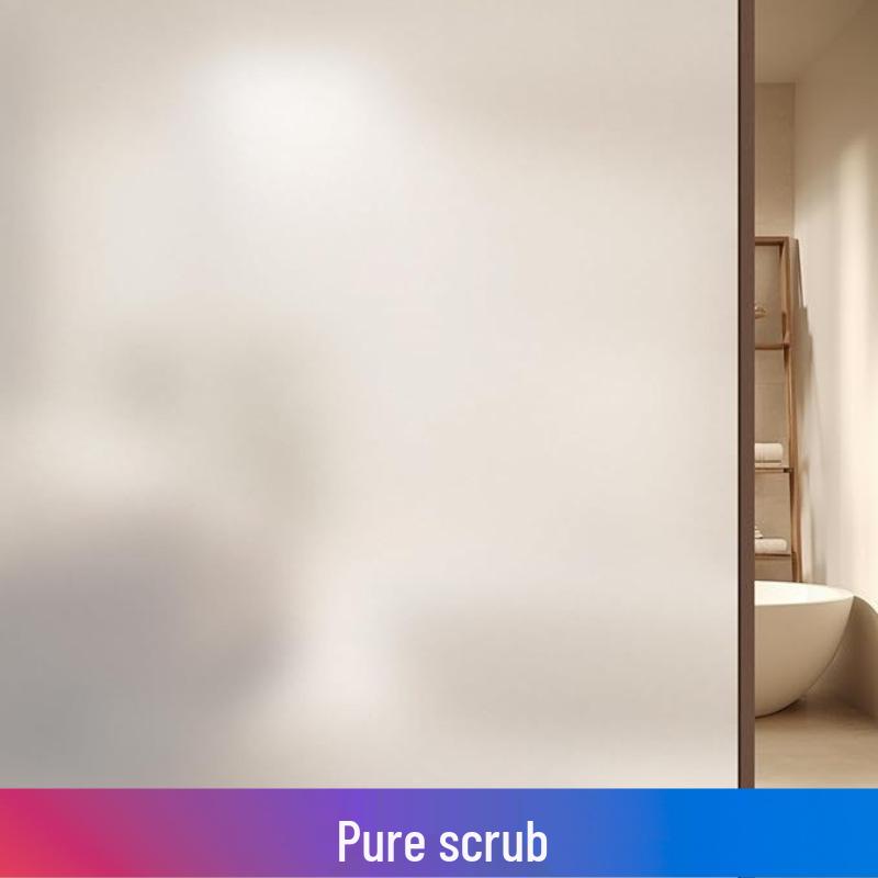 Waterproof Translucent Self-Adhesive Privacy Window Film for Bathrooms 20cm x 1m