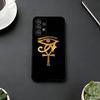 A-Art Ancient E-Egypt Phone Case For Samsung S25,S24,S21,S22,S23,S30,Ultra,S20,Plus,Fe,Lite,Note,10,Black Cover