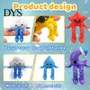 Portable Desktop Decoration Weather Gnome Figurine, 3D Printed Poseable Series Desk Toy, Miniature Trendy Ornaments Creative Collectible Decor