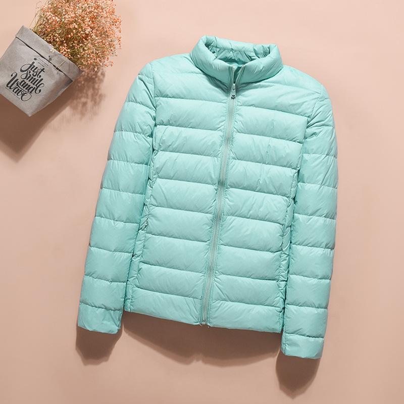 Thin Down Jacket Women's Short Models, New Models In the New Year, Large Size, Anti-season Clearance, White Duck Down, Light Jacket, Winter E