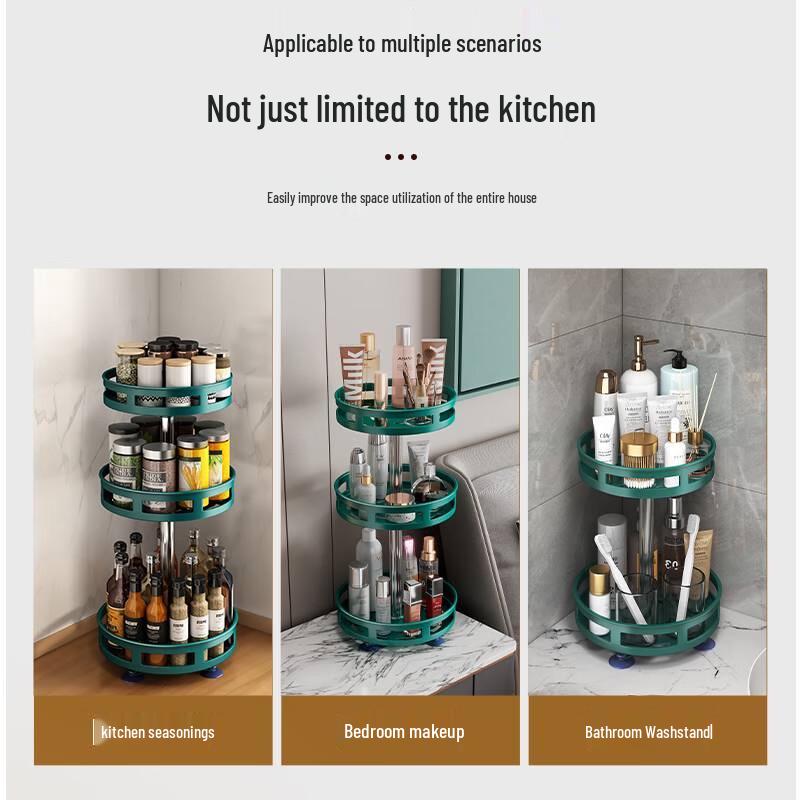 Nordic 360° Rotatable Countertop Spice Rack