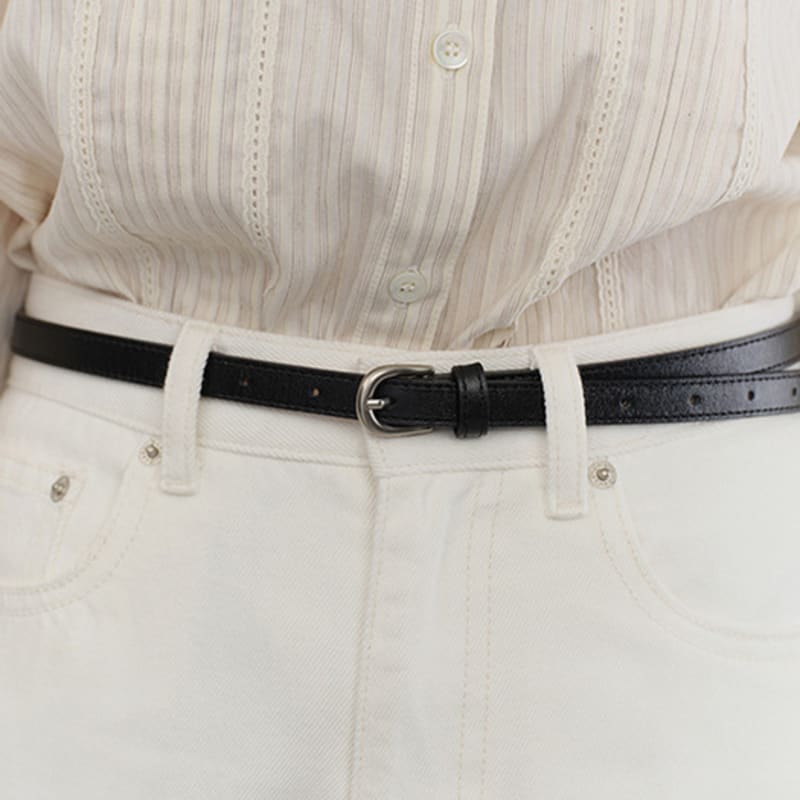 

Dunst для ЖЕНЩИН УЗКИЙ КОЖАНЫЙ РЕМЕНЬ С D-ПРЯЖКОЙ ЧЕРНЫЙ_UDBE5F207BK BLACK_XXX