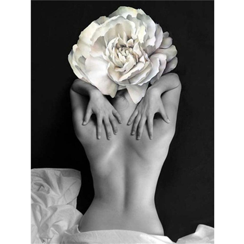 Volle quadratische/runde Diamantmalerei Porträt Frau Strasssteine ​​5D DIY Diamantstickerei Verkauf Schmetterling Mosaik Dekor