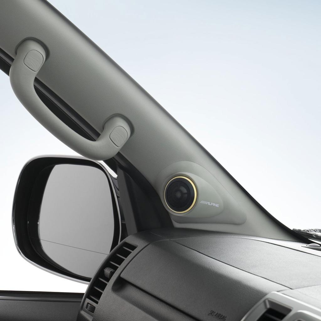 Alpine 200 Series Hiace Regius Ace Dedicated Tweeter Mounting Panel KTX-Y200HI