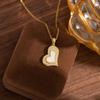Cross-border E-commerce Heart Diamond Necklace - Classic, Creative, Versatile, and Exquisite Clavicle Chain Jewelry