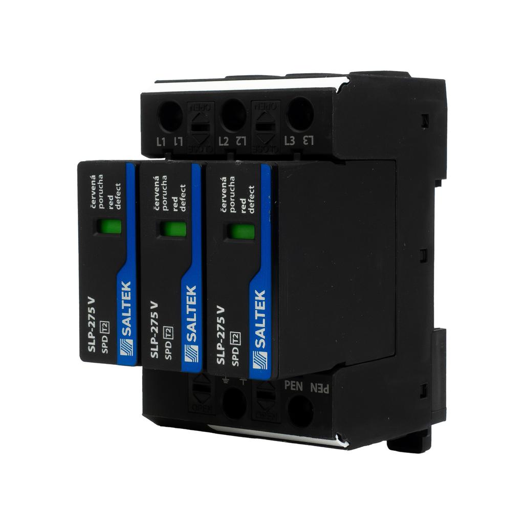 Surge Arrester Surge Protector Lightning Rod T2 Type 2 Din Rail