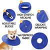 Oxford Cloth Pet Neck Cone Adjustable Cat Cone Elizabethan Collar Pet Recovery Collars  Cats