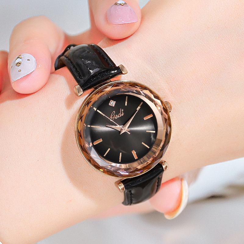 With Belt Ladies Watch Trend Casual Student Waterproof Quartz Watch