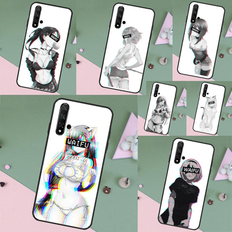 Sugoi Senpai Anime Waifu Sexy Girl For Huawei Nova 11 Pro 12i 3i 7i 8i 9 10 SE Y60 Y61 Y70 Y72 Y73 Y90 Y91 P20 P30 P40 Lite Case