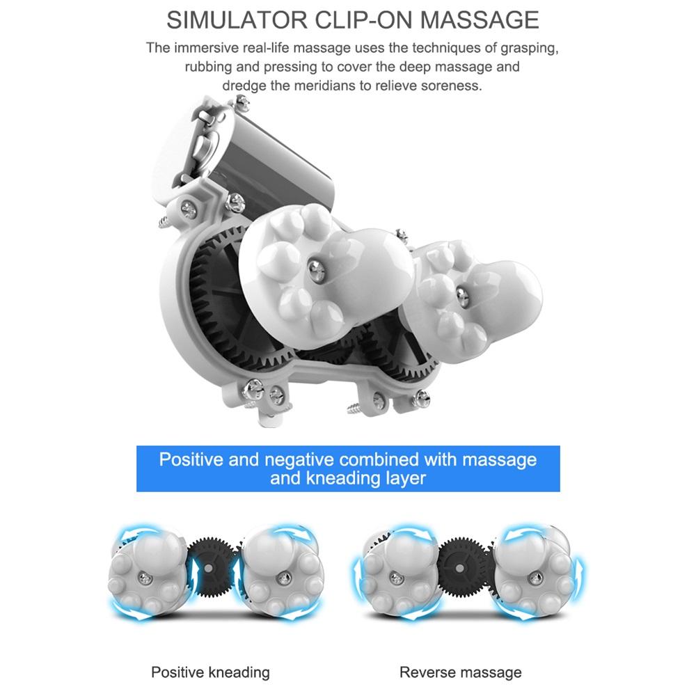 Multifunctional Portable U Shaped Electric Neck Massager Pillow Shoulder Cervical Outdoor Home Car Relaxing Massager