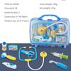 Kids' Medical Toy Set: Doctor & Nurse Play Kit with Sound & Light Stethoscope and Trolley Case