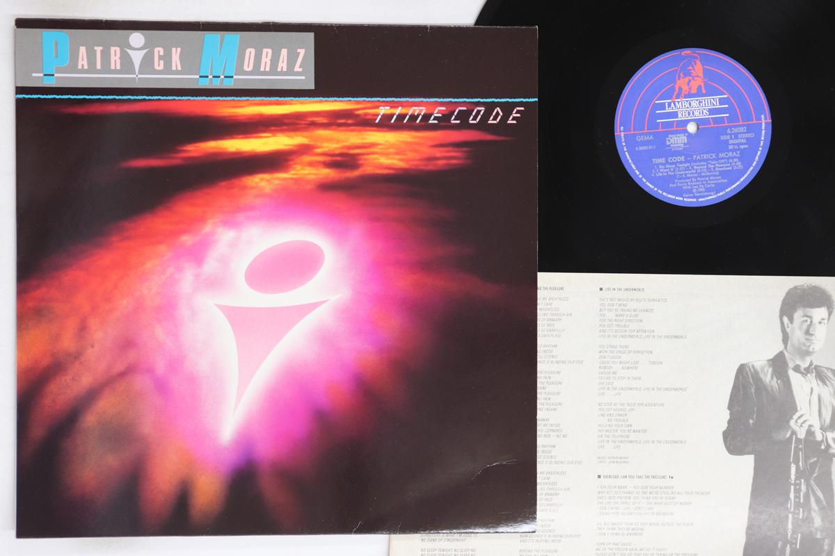 

LP Record PATRICK MORAZ - Time Code 626082 LAMBORGHINI 1985 Germany Rock Used