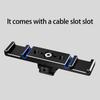 Double Cold Shoe Mount Extension Bar Aluminum Brackets for DSLR Camera Accessories Microphone LED Light Mounting